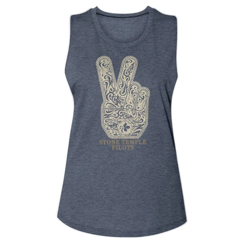 Peace Womens Tank sold by Rockabilia
