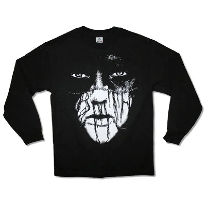 Bloody Face Long Sleeve Tee Long Sleeve sold by Rockabilia