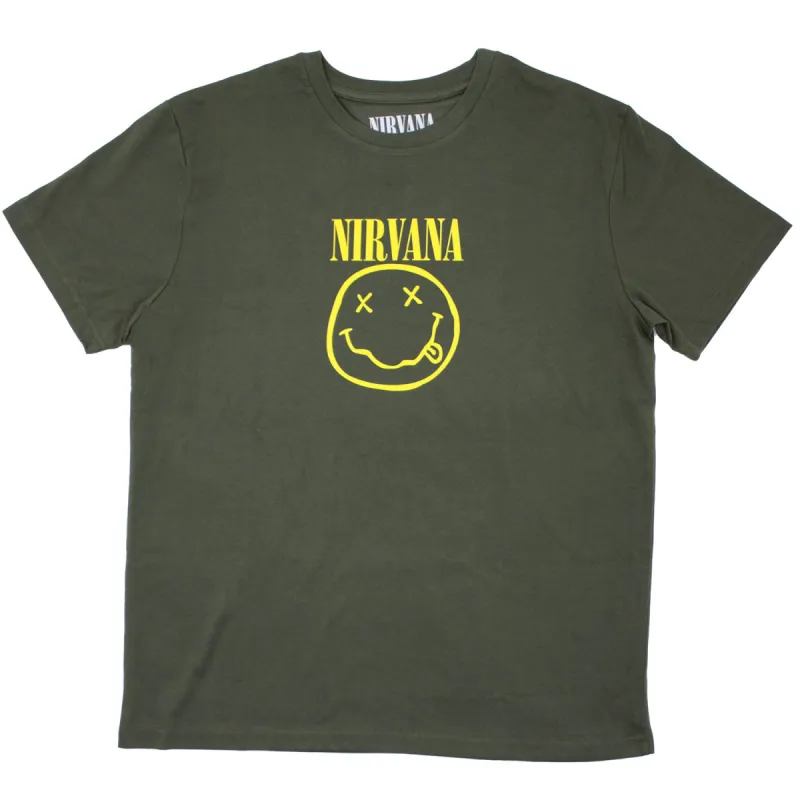 Yellow Smiley T-shirt sold by Rockabilia