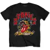 Tattoo You Blue Flames Slim Fit T-shirt sold by Rockabilia