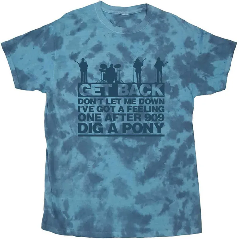 Let it Be Songs (Dip-Dye) Tie Dye T-shirt sold by Rockabilia