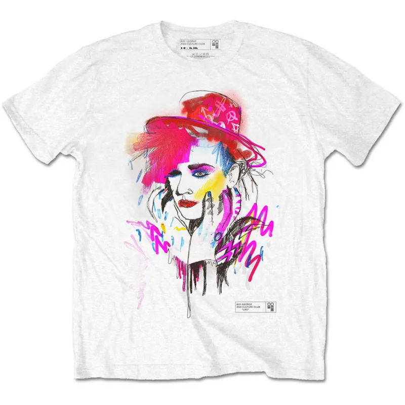 Drawn Portrait Slim Fit T-shirt sold by Rockabilia