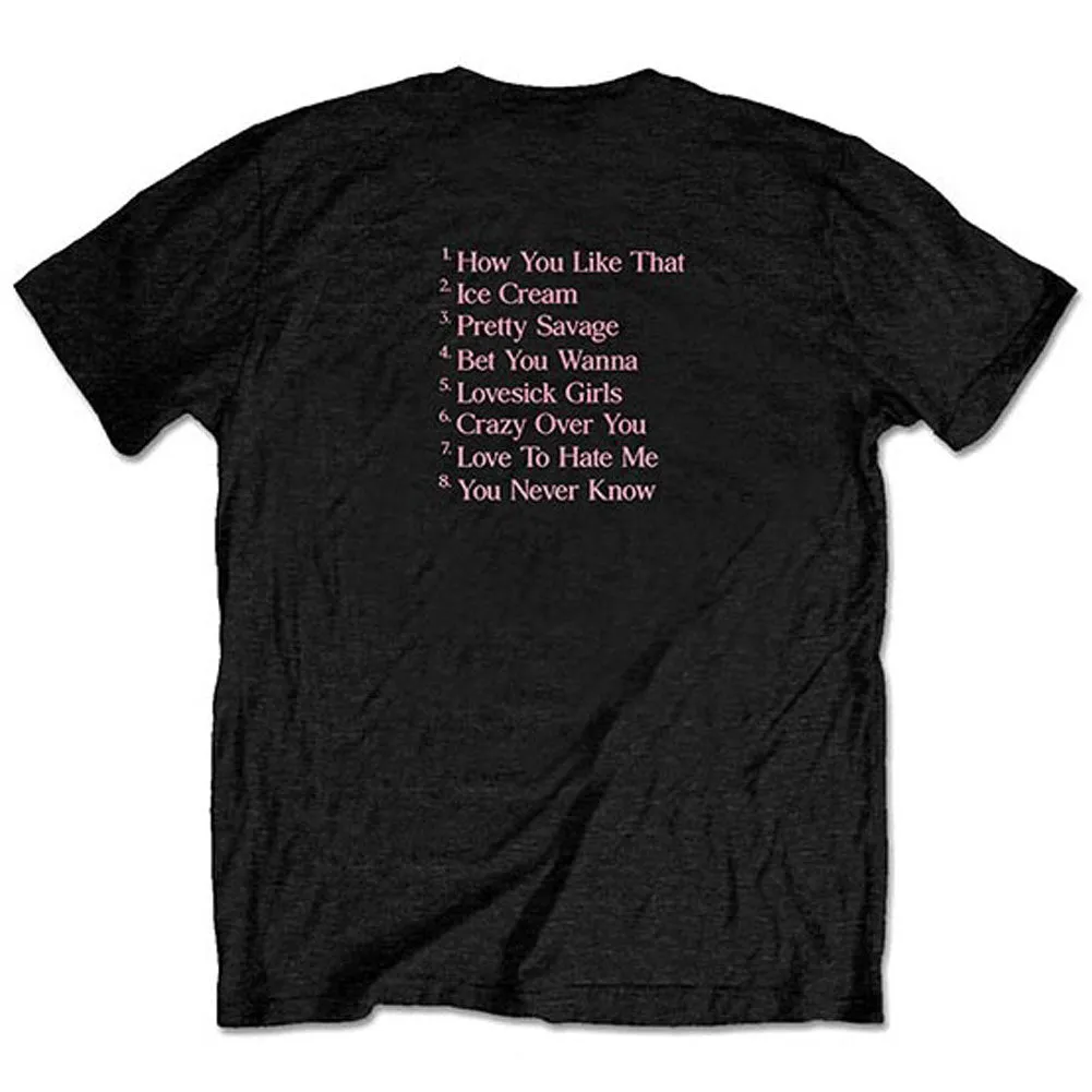 The Album Track list (Back Print) Slim Fit T-shirt sold by Rockabilia product image thumbnail 2