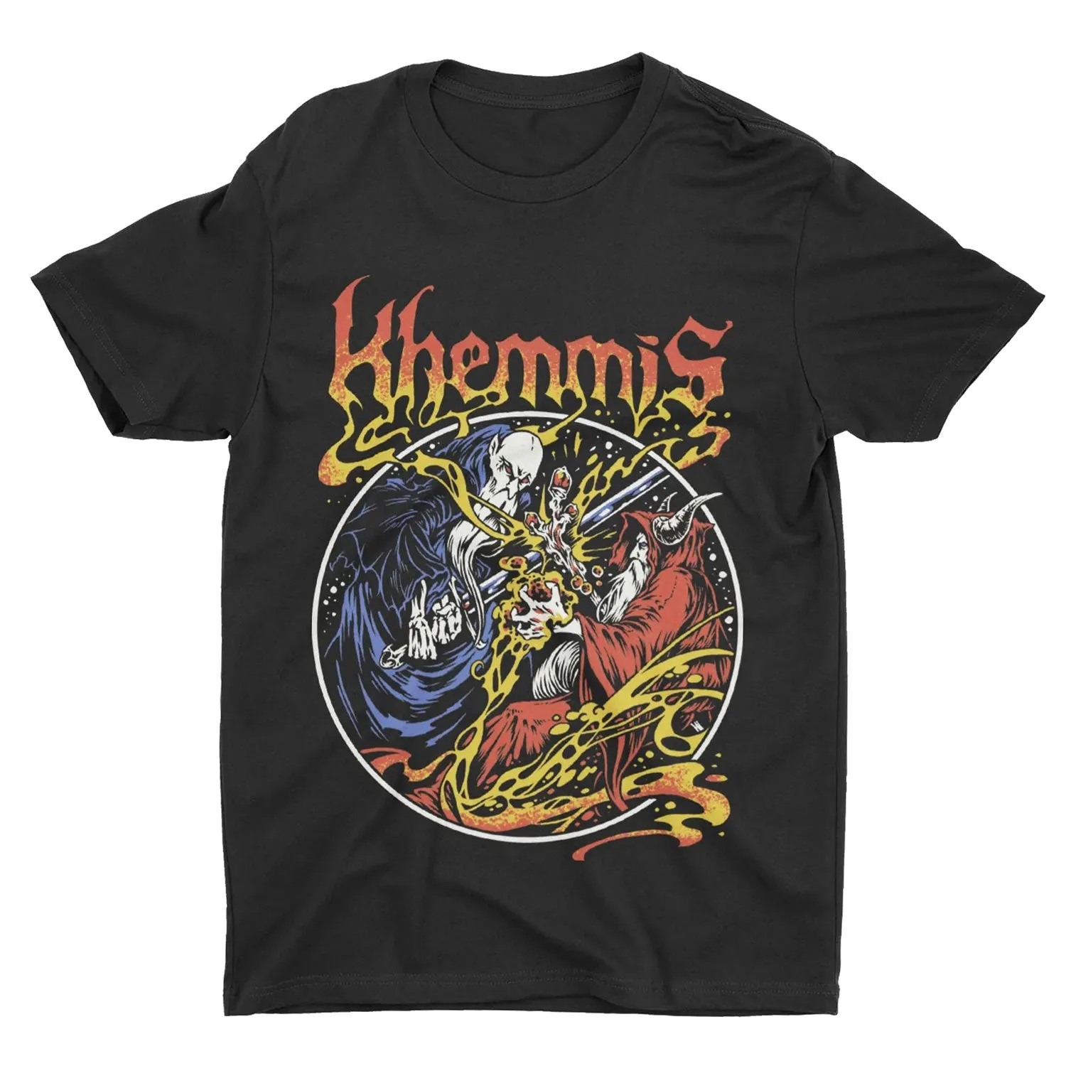 Dueling Wizards T-shirt sold by Rockabilia