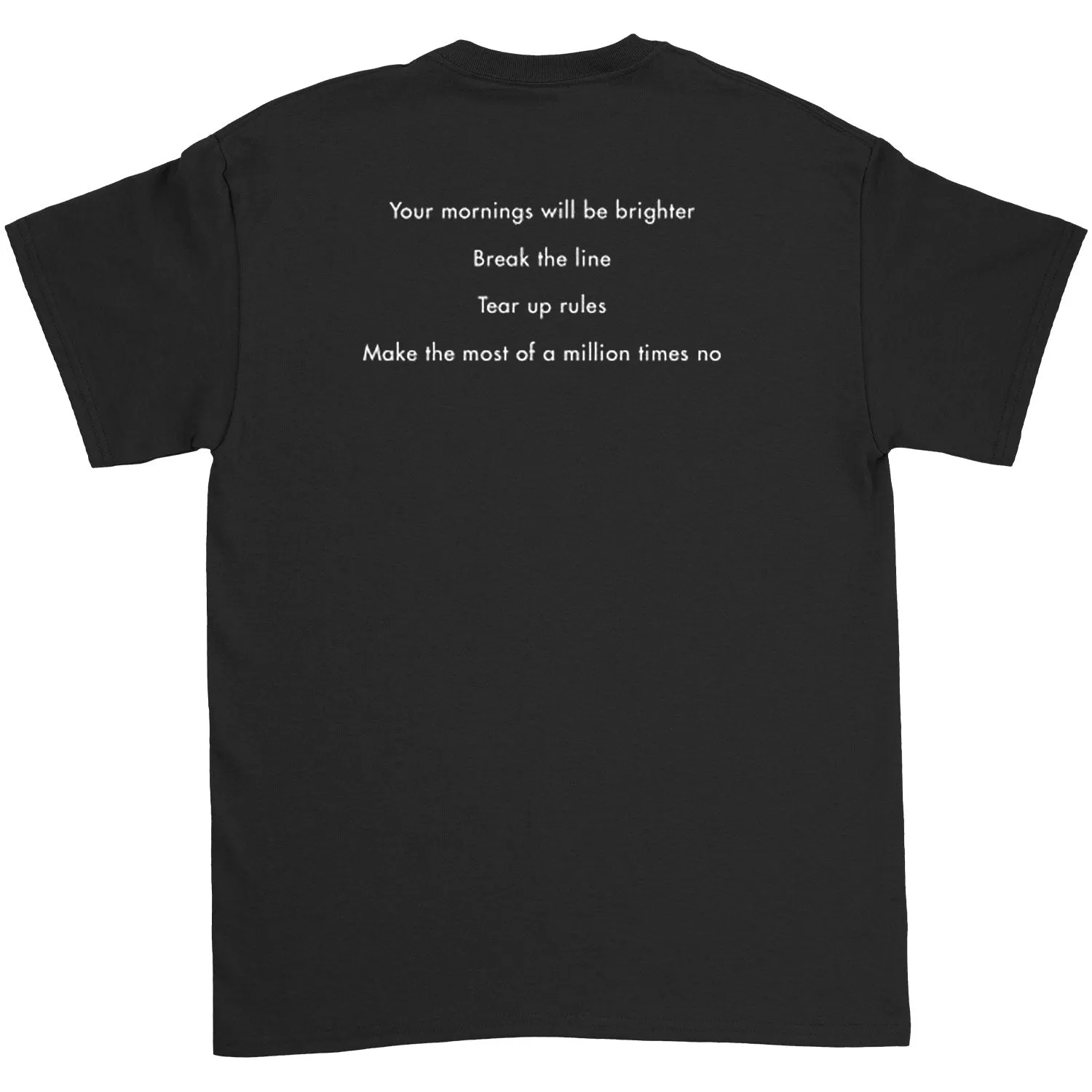 Bauhaus Brighter Mornings Slim Fit T-shirt sold by Rockabilia product image thumbnail 2