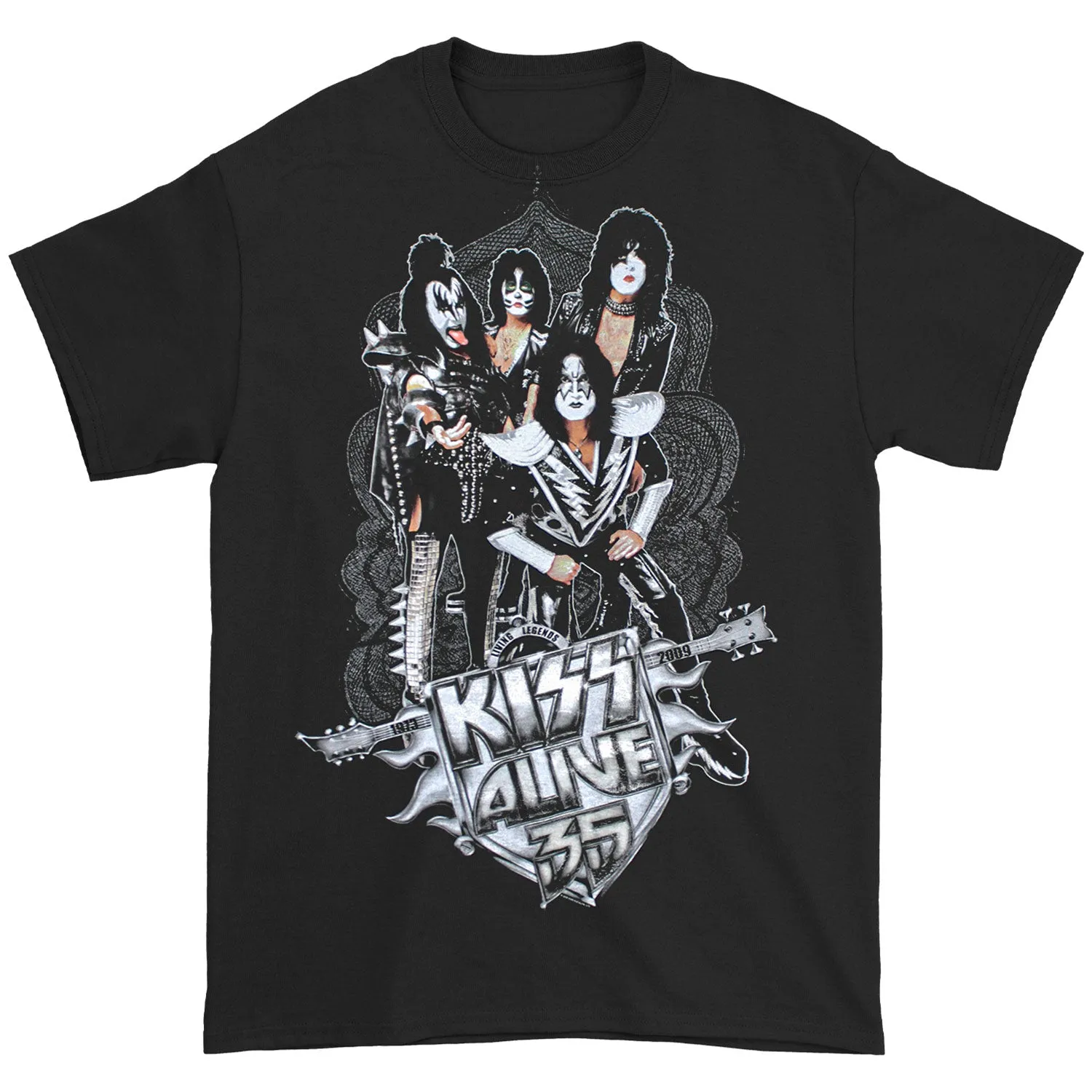 Alive 35 Living Legends T-shirt sold by Rockabilia