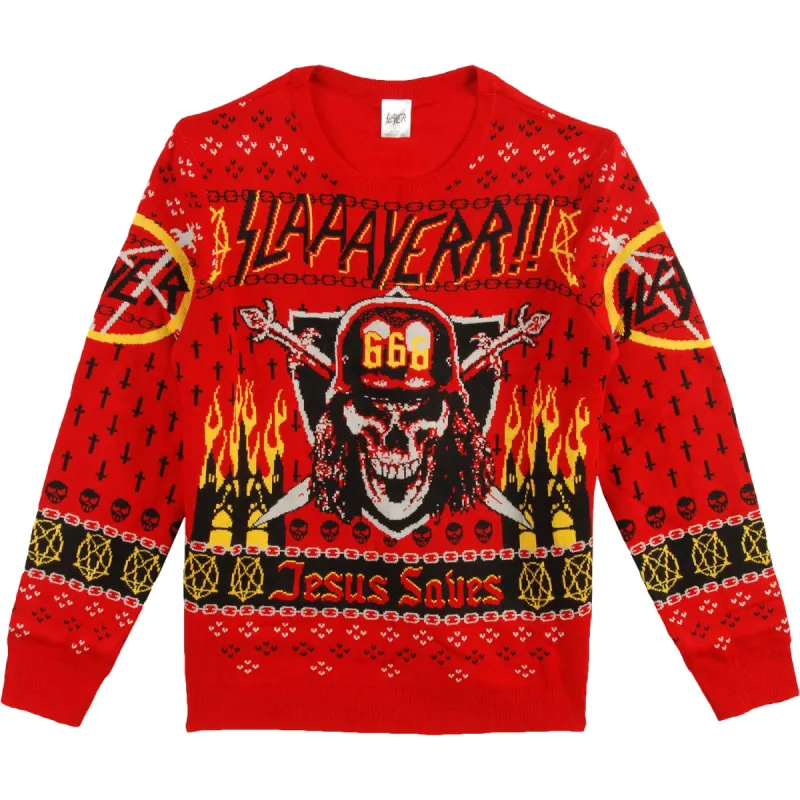 666 Holiday Sweater Sweatshirt sold by Rockabilia