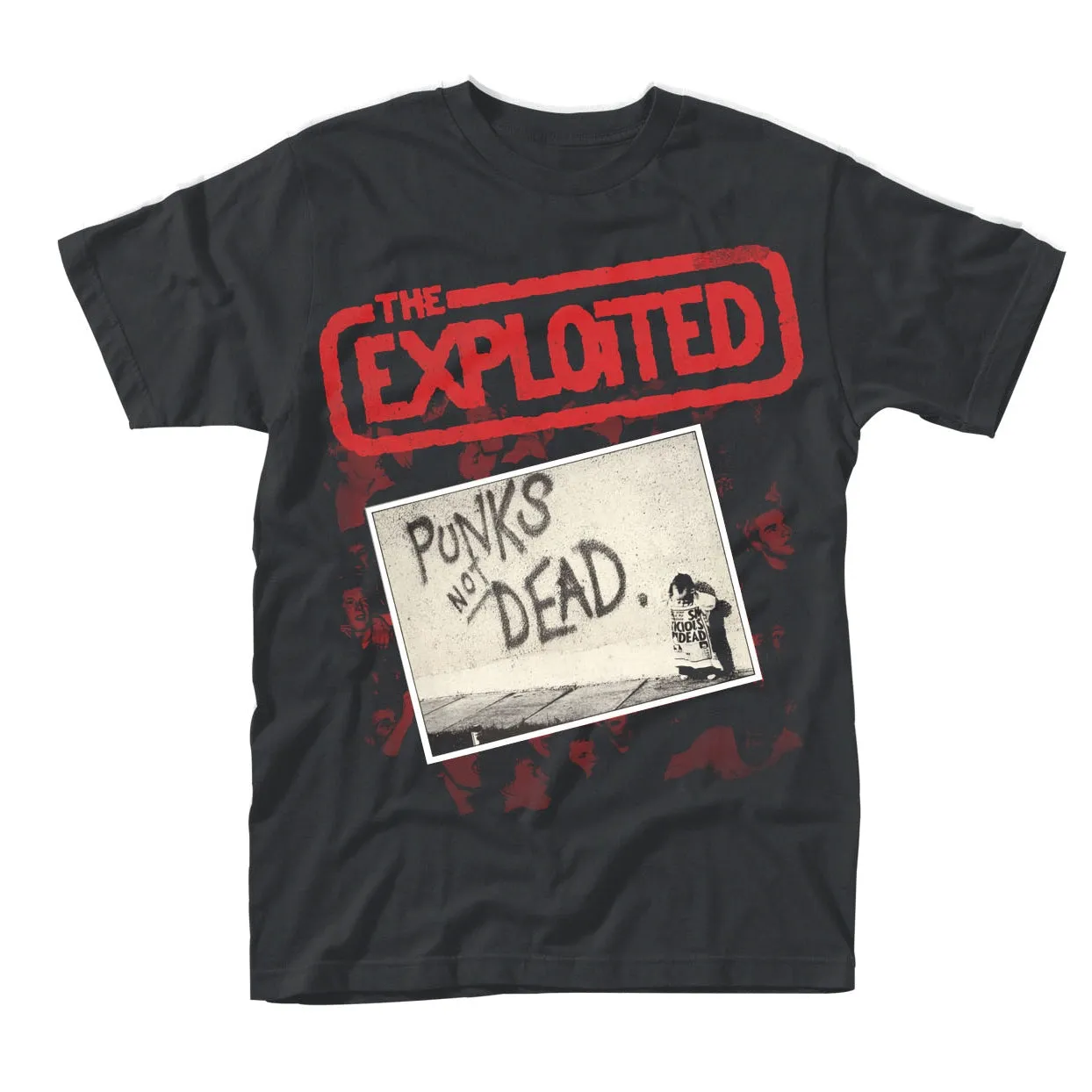 Punks Not Dead (album) T-shirt sold by Rockabilia