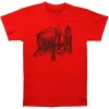 Classic Logo (Black on Red) T-shirt sold by Rockabilia