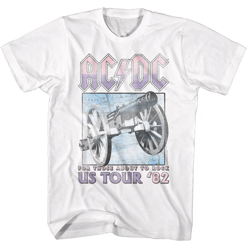 AC/DC Those About To Rock Tour T-shirt sold by Rockabilia