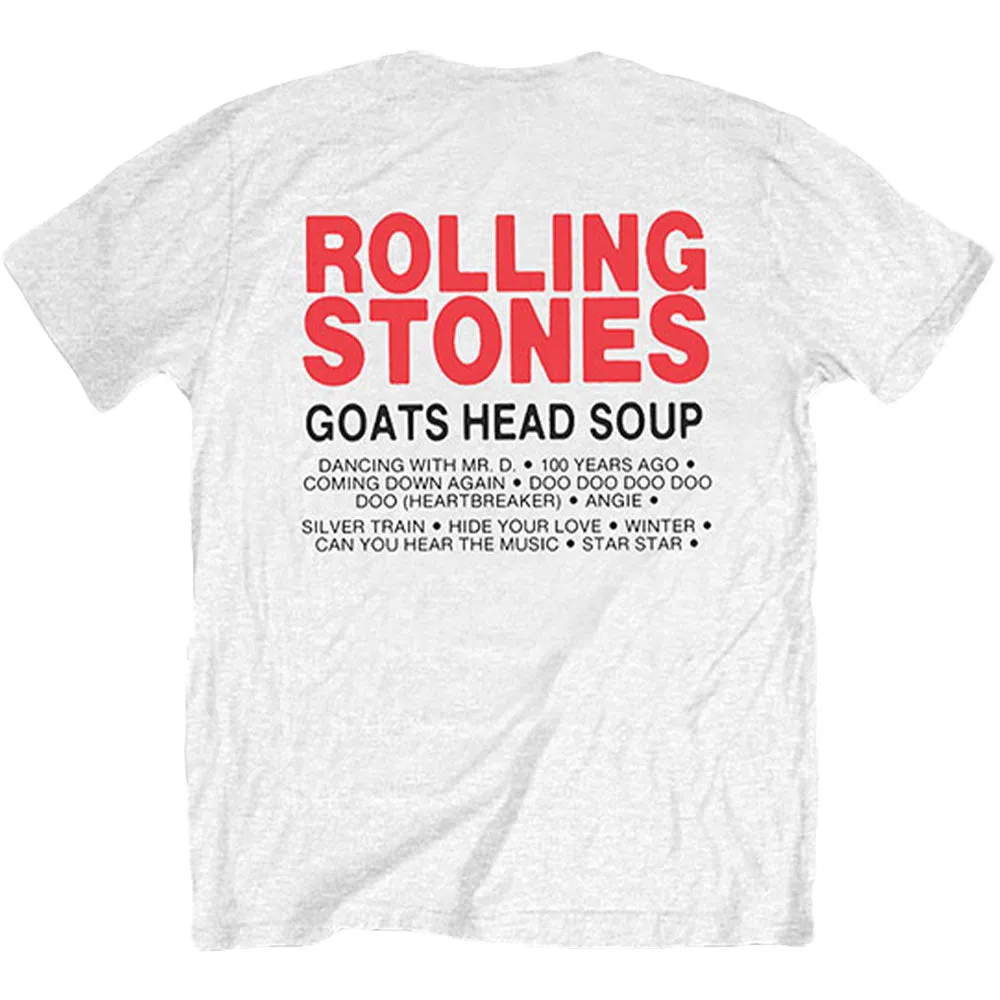 Goat Head Soup Tracklist T-shirt sold by Rockabilia product image thumbnail 2