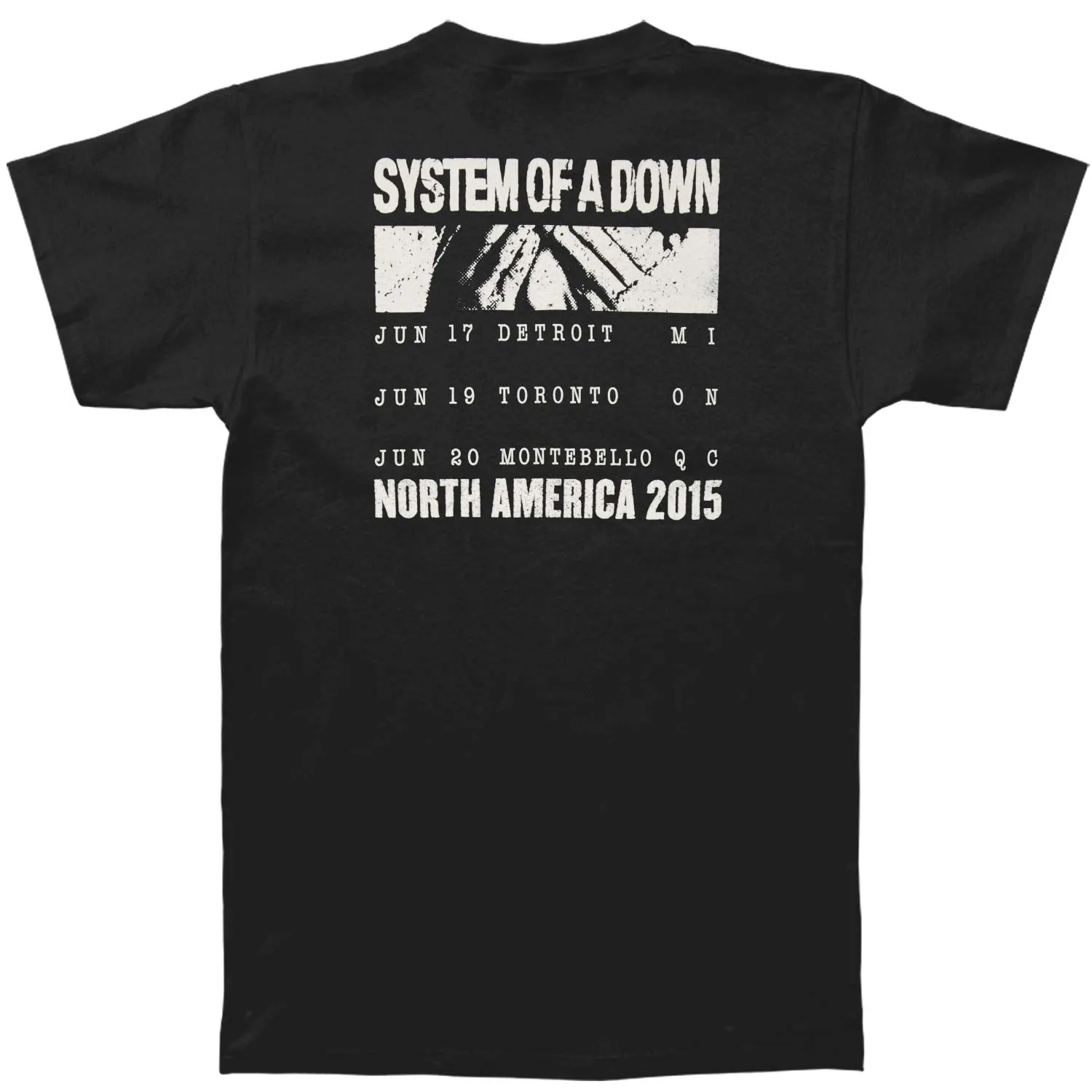 See No Evil 2015 North America Tour T-shirt sold by Rockabilia product image thumbnail 2