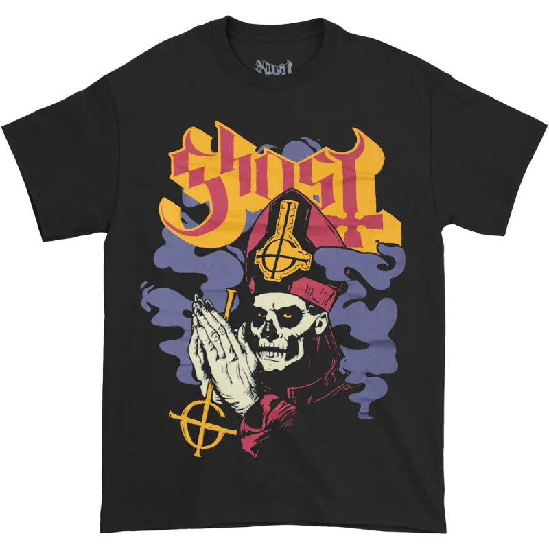 Papa Emeritus Prayer Hands T-shirt sold by Rockabilia