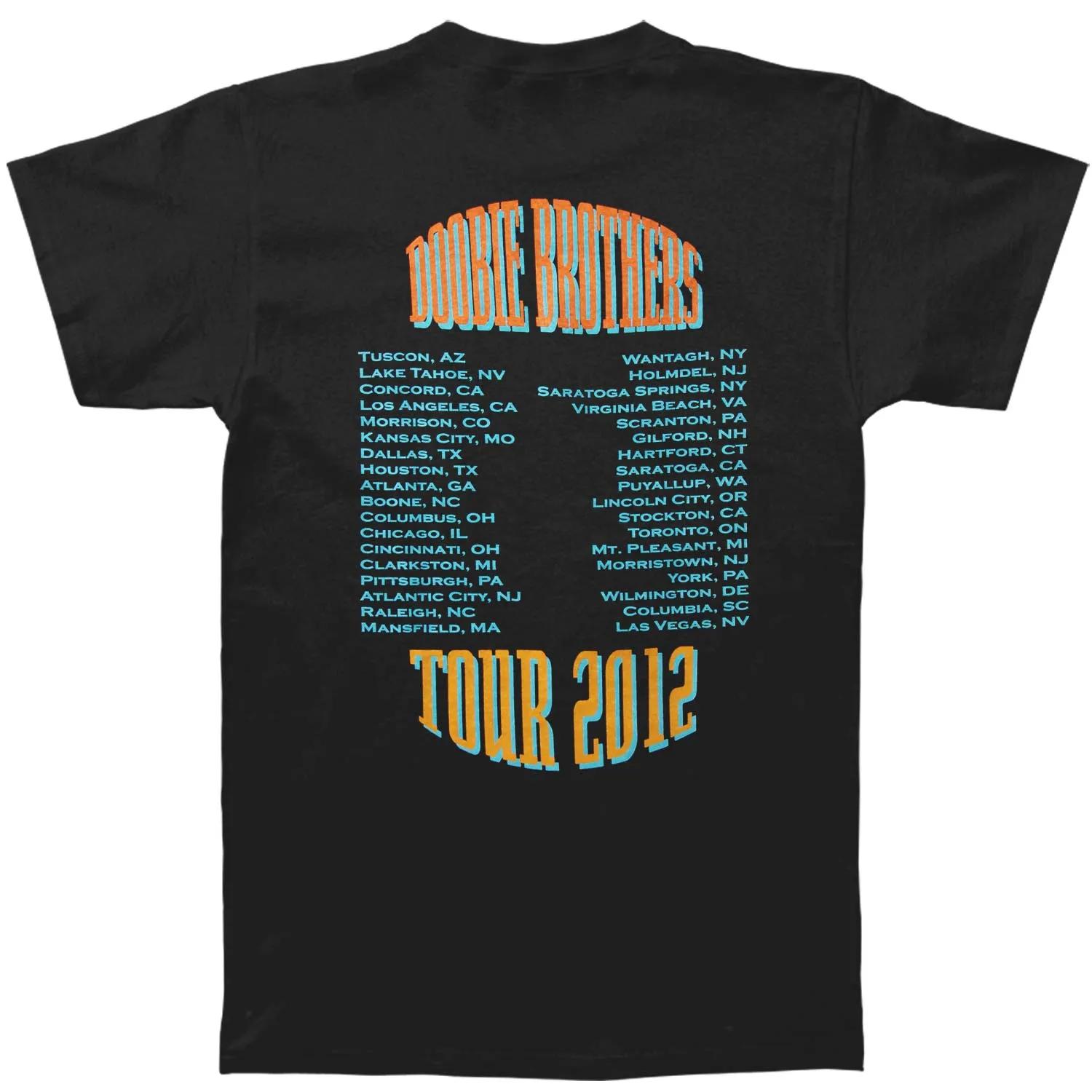 Wings 2012 Tour Tuscon Las Vegas T-shirt sold by Rockabilia product image thumbnail 2