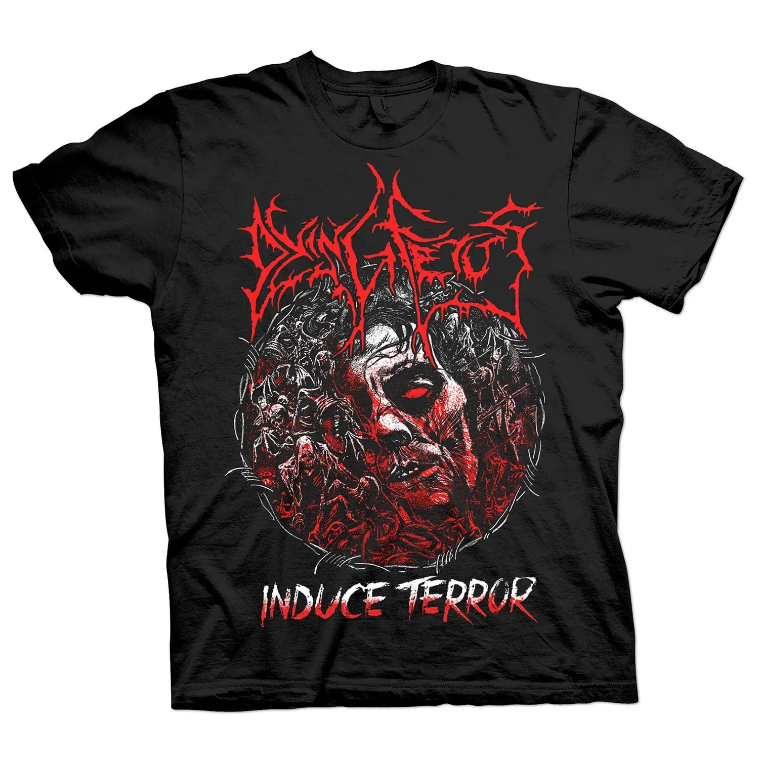 Induce Terror T-shirt sold by Rockabilia