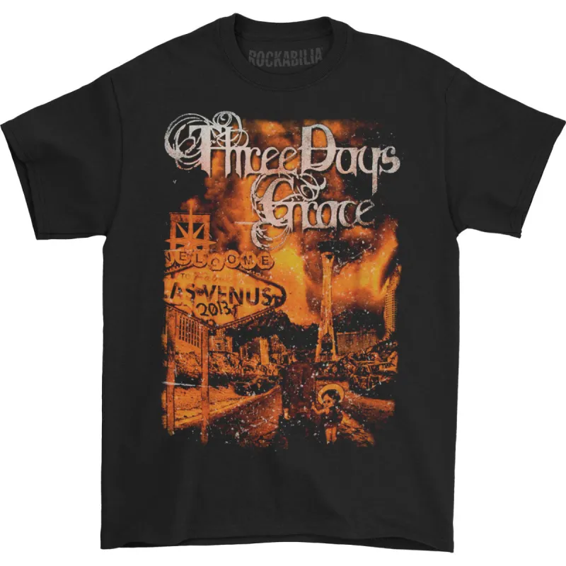 Welcome To Las Venus 2013 Tour (Rare And Only 2 Available) T-shirt sold by Rockabilia