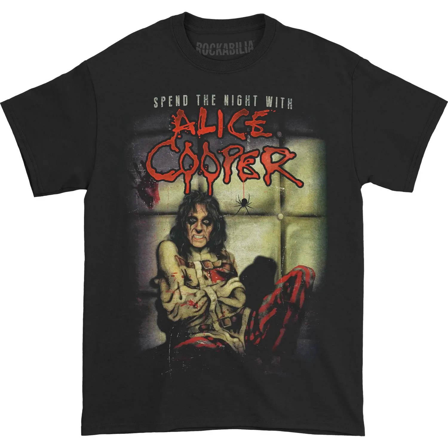 Spend The Night With Alice Cooper T-shirt sold by Rockabilia