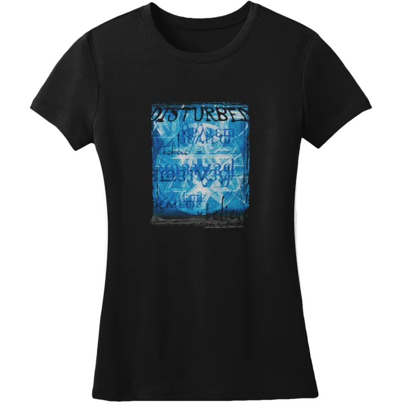 Blue Square Junior Top made by Rockabilia