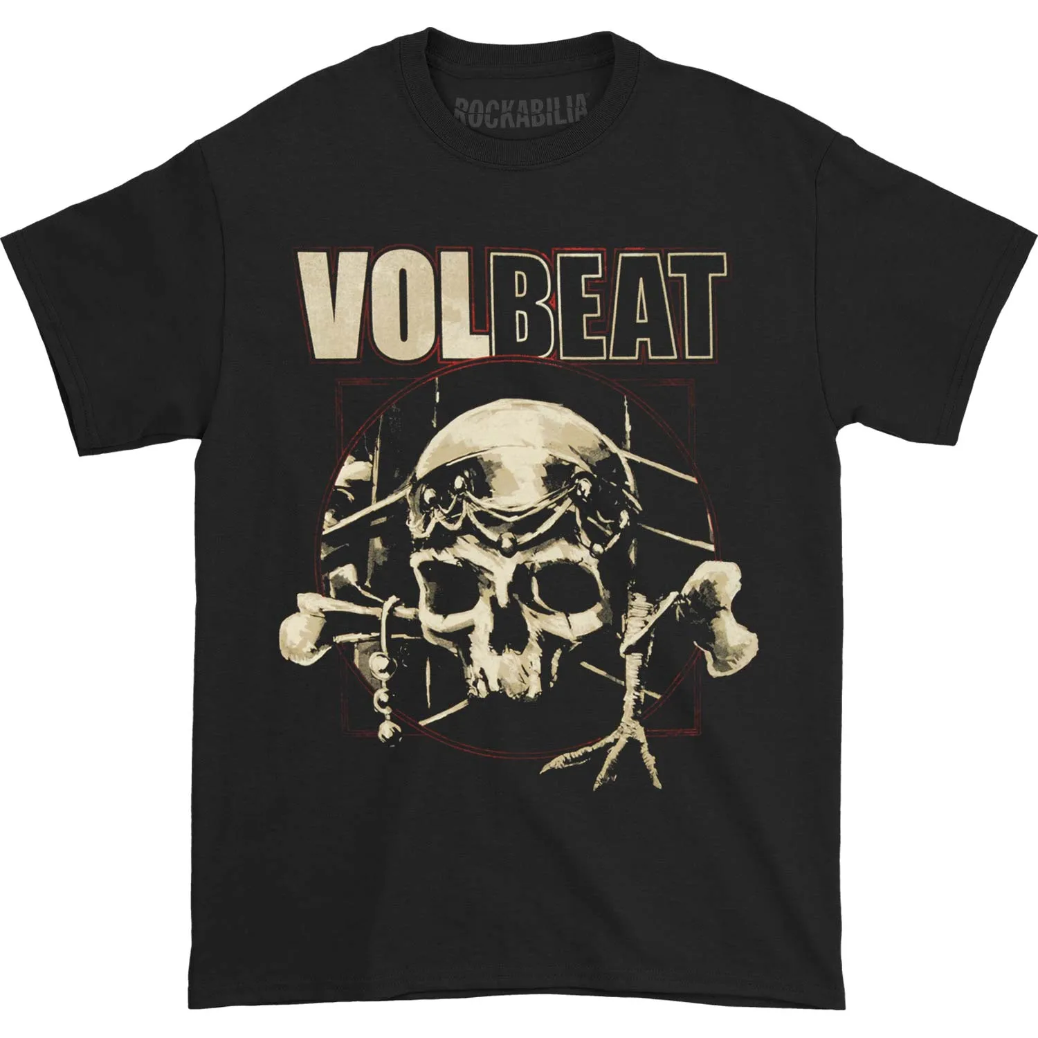 Volbeat Voodoo Skull T-shirt sold by Rockabilia