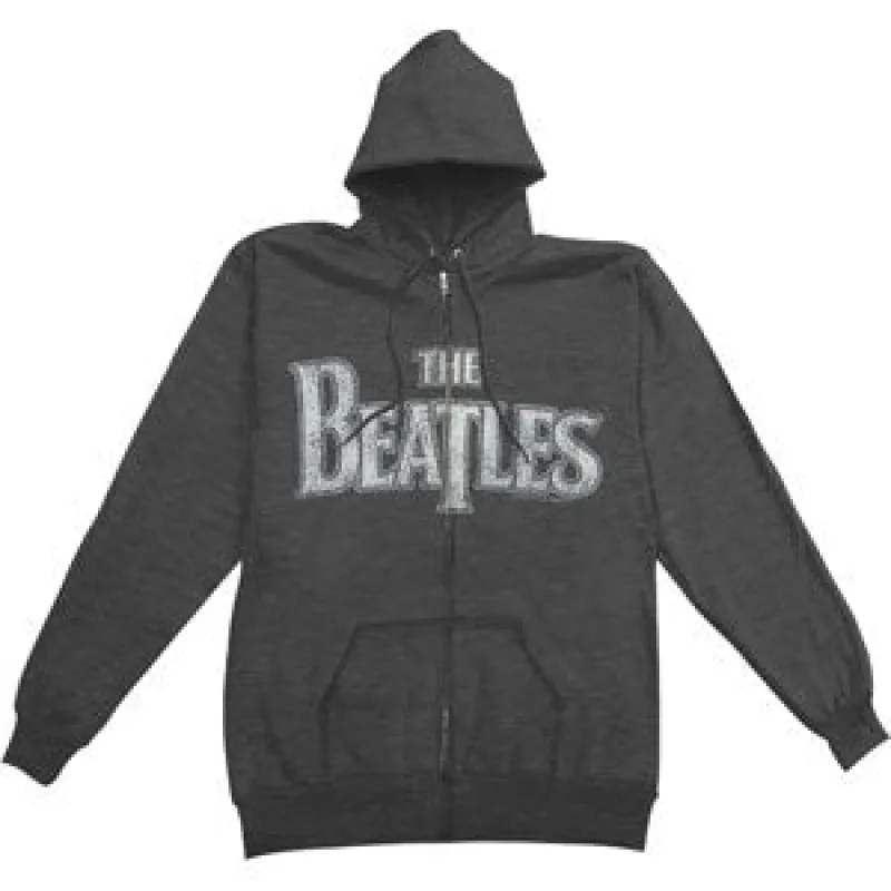 Vintage Logo Zippered Hooded Sweatshirt sold by Rockabilia