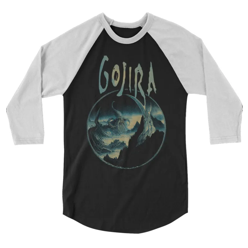 Sea Creatures Raglan Baseball Jersey made by Rockabilia
