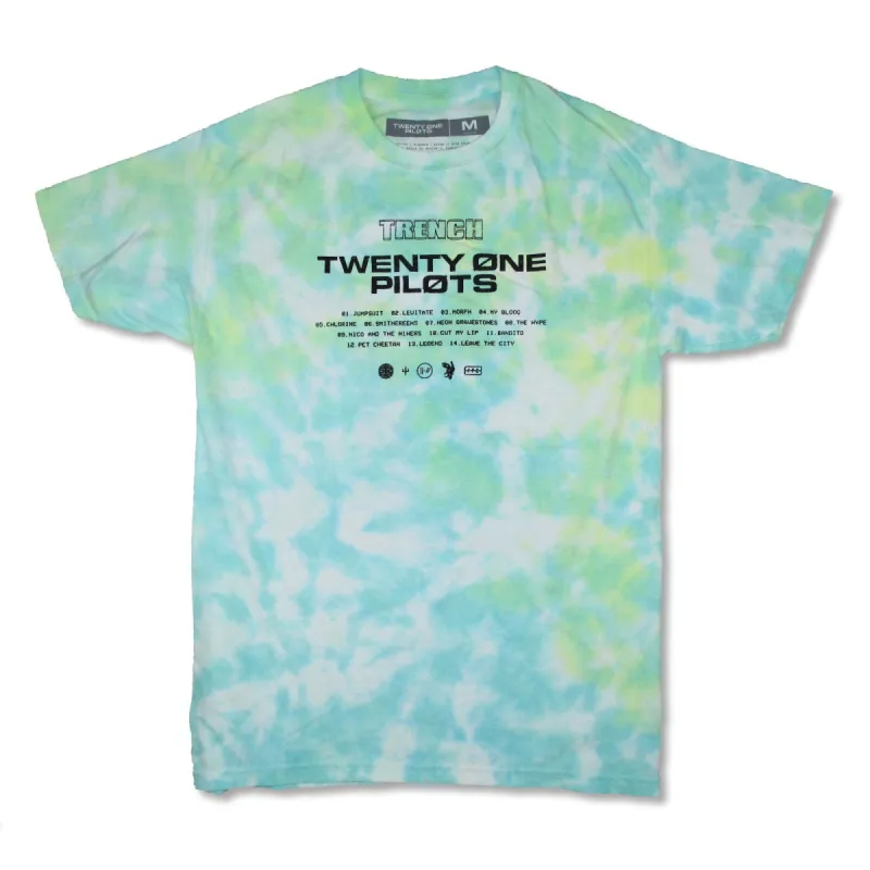 Trench Tie Dye T-shirt sold by Rockabilia