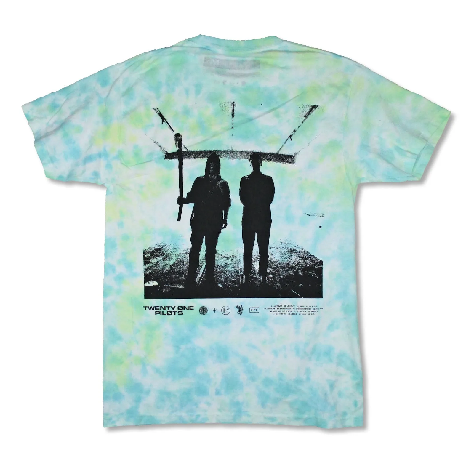 Trench Tie Dye T-shirt sold by Rockabilia product image thumbnail 2