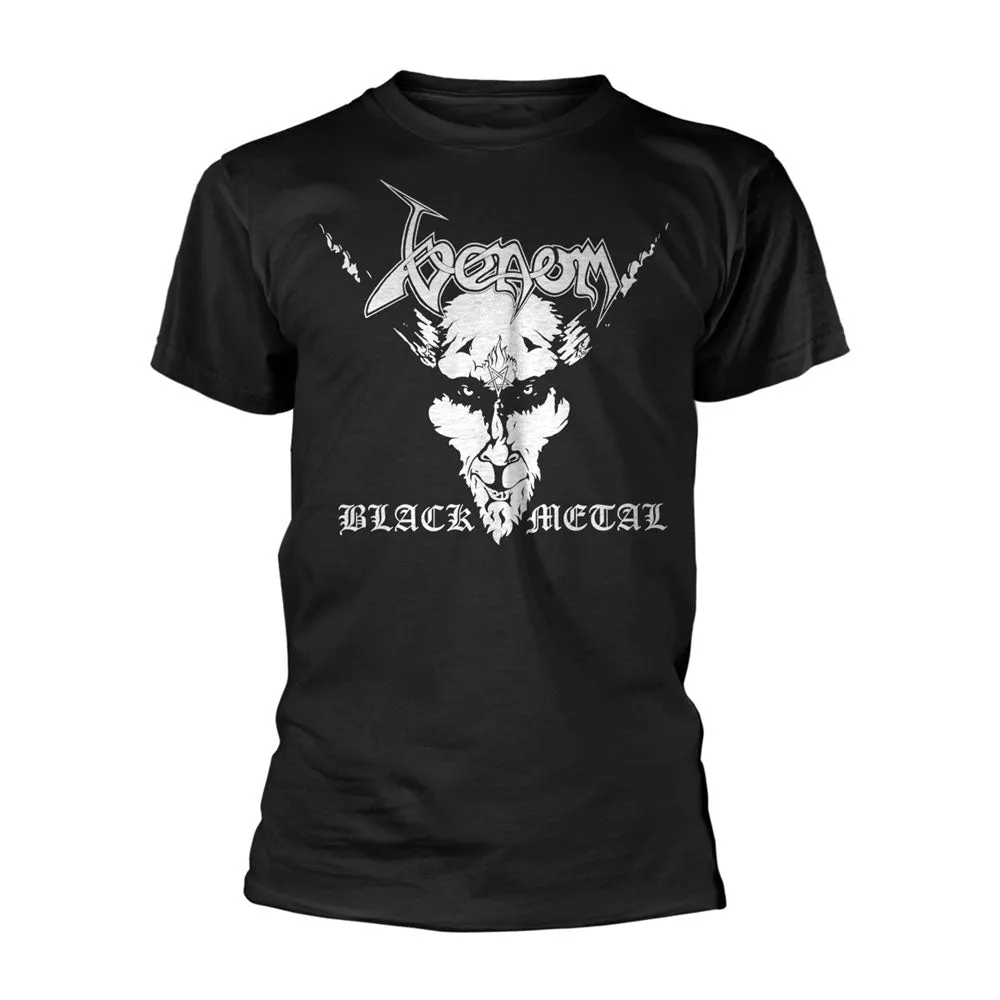 Black Metal (white) T-shirt sold by Rockabilia