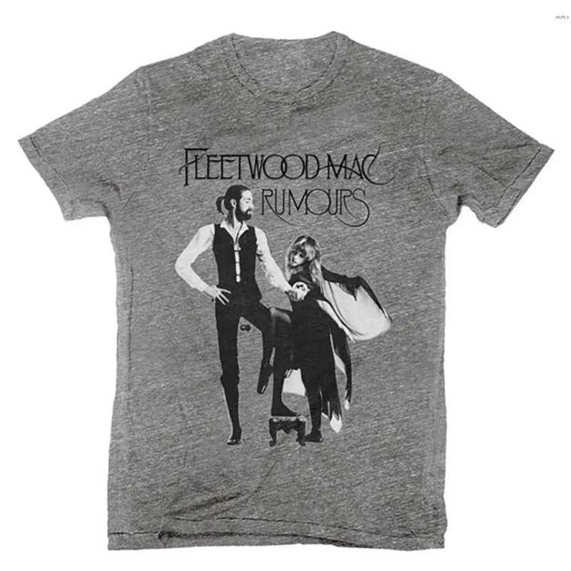 Rumours Heather Grey T-shirt sold by Rockabilia