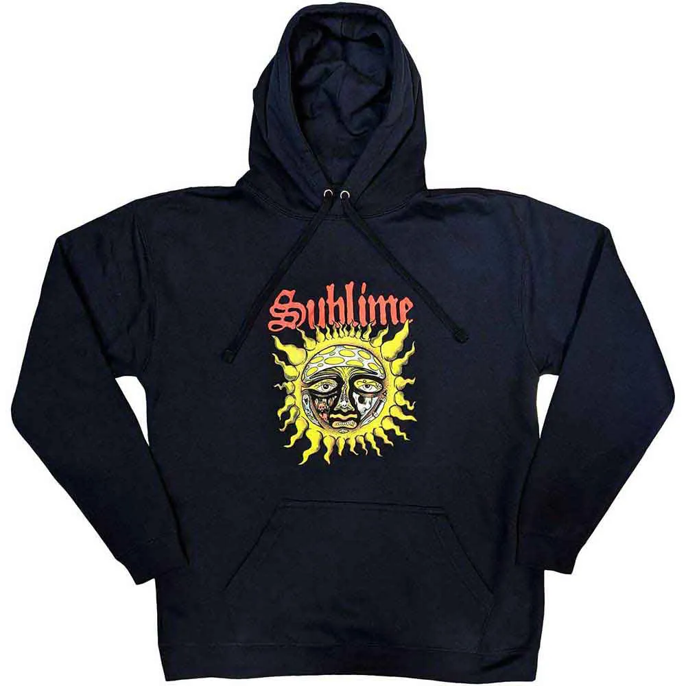 Yellow Sun Hooded Sweatshirt sold by Rockabilia