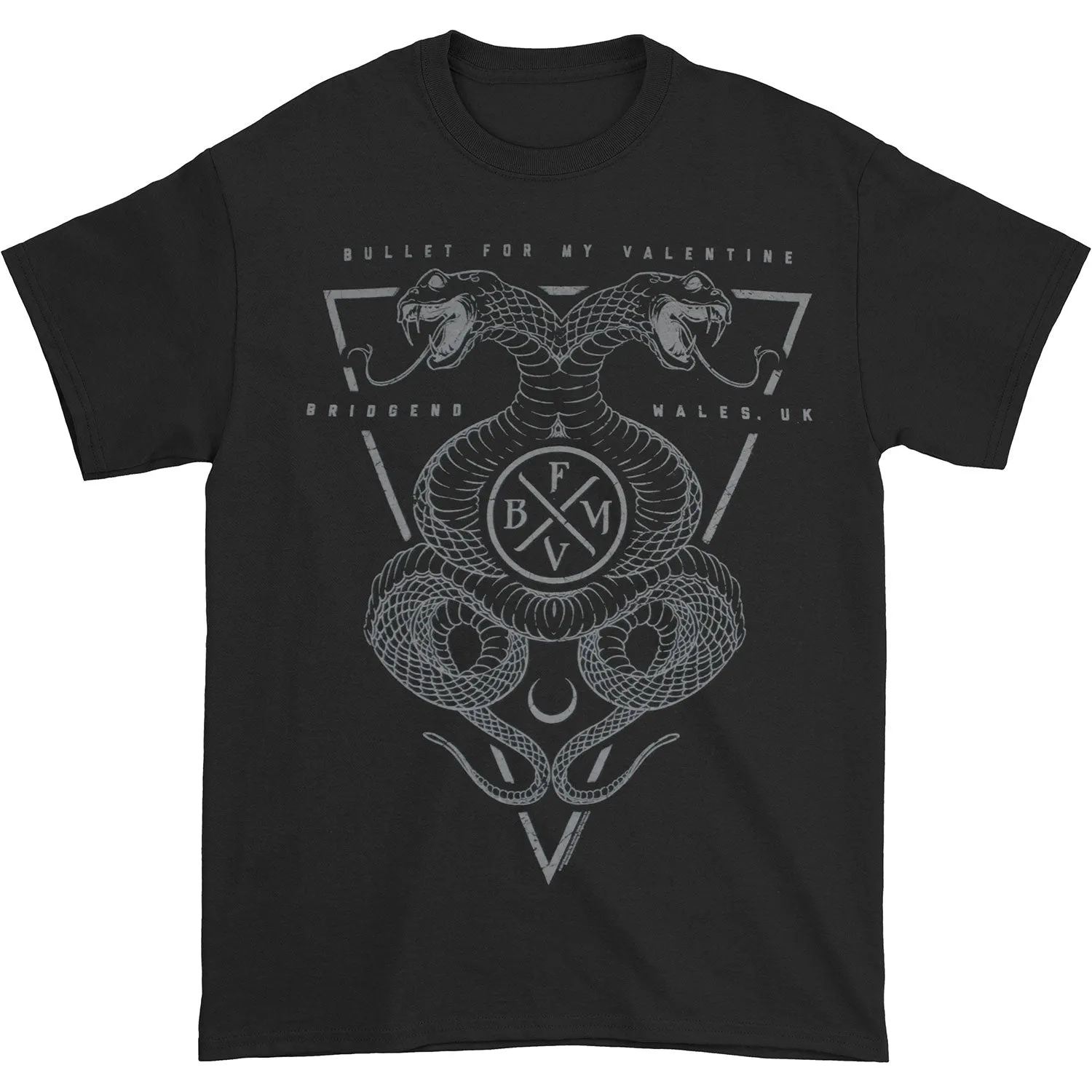 Bridgend Wales, UK BFMV T-shirt sold by Rockabilia