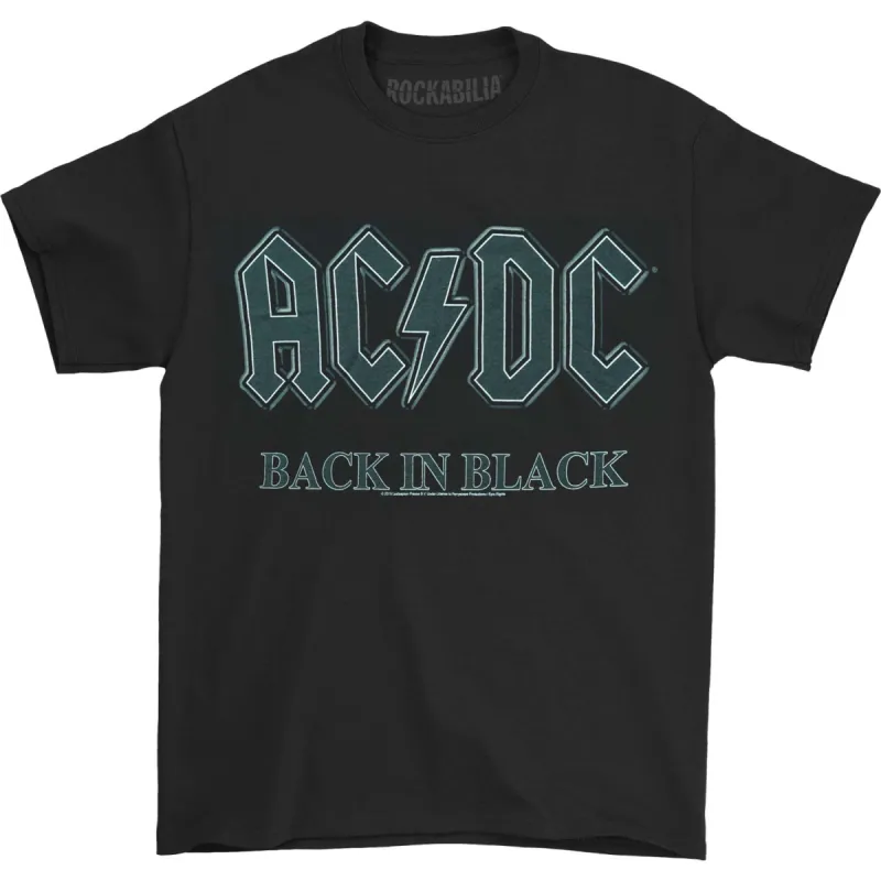 Back In Black T-shirt sold by Rockabilia