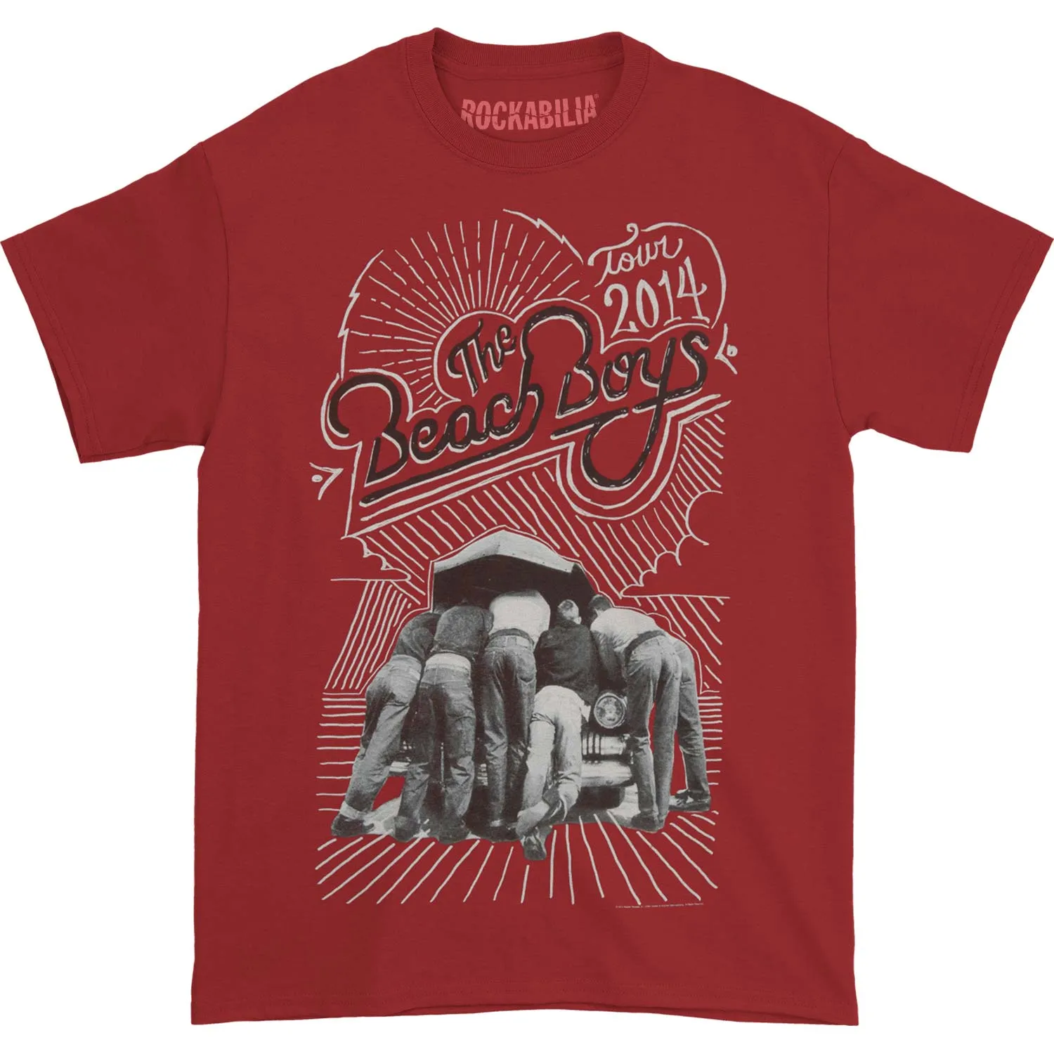 Under The Hood 2014 Tour T-shirt sold by Rockabilia