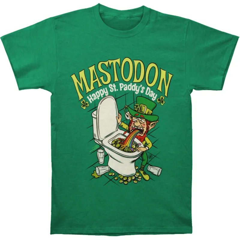 St. Patty's Day 2016 Mastodon Style Slim Fit T-shirt sold by Rockabilia