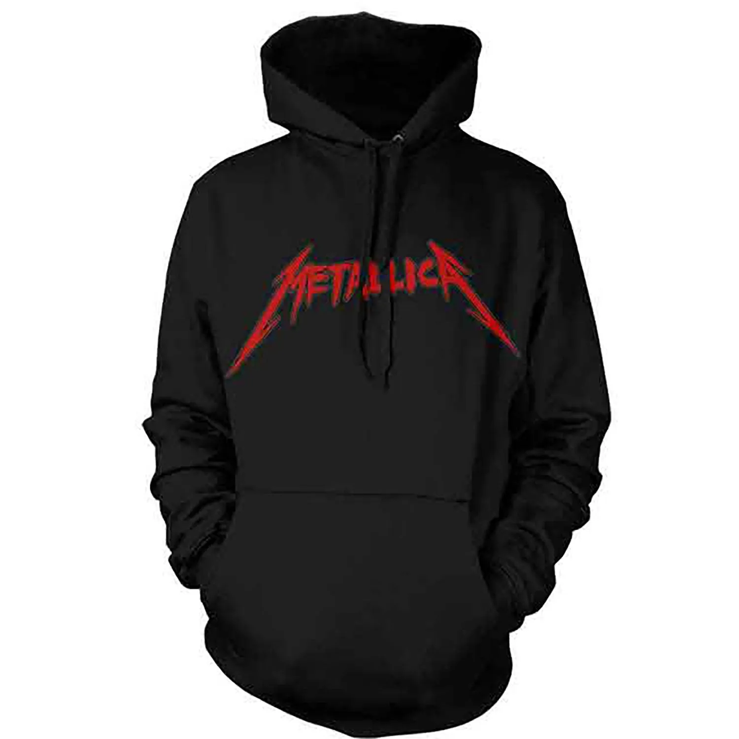 Skull Screaming Red Hooded Sweatshirt sold by Rockabilia