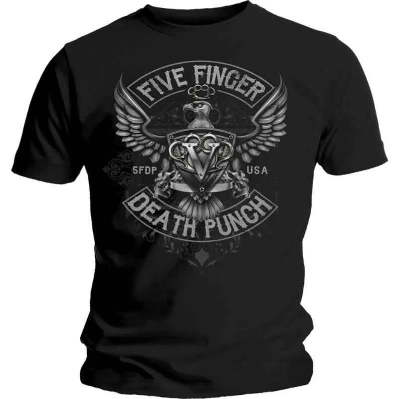 Howe Eagle Crest Slim Fit T-shirt sold by Rockabilia