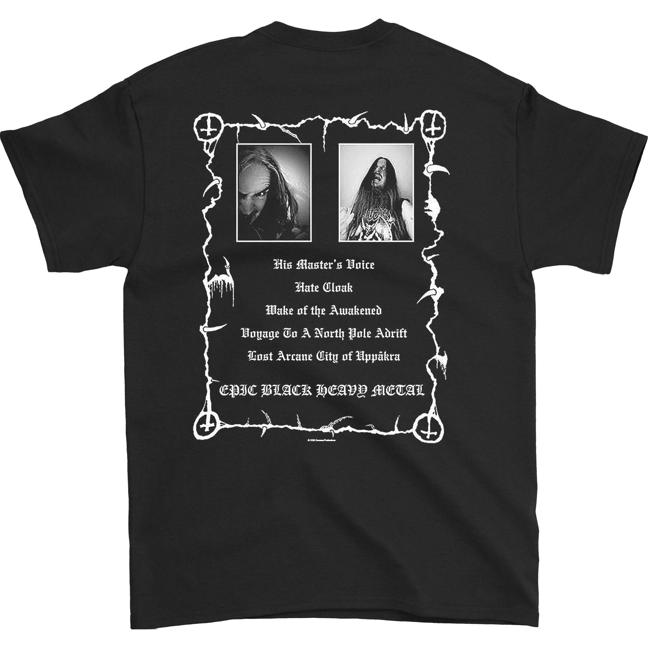 Eternail Hails (Metallic Ink) T-shirt sold by Rockabilia product image thumbnail 2