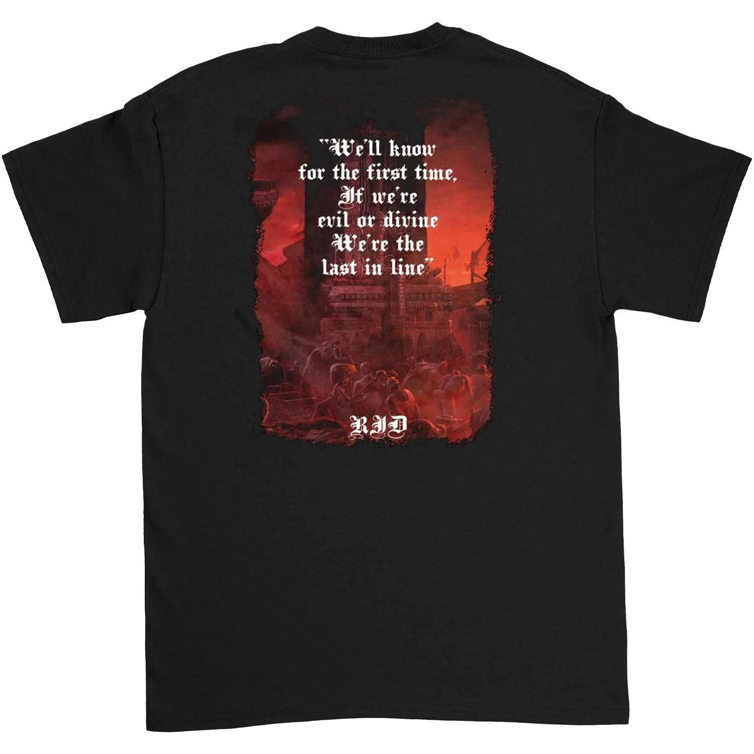 Last in Line T-shirt sold by Rockabilia product image thumbnail 2