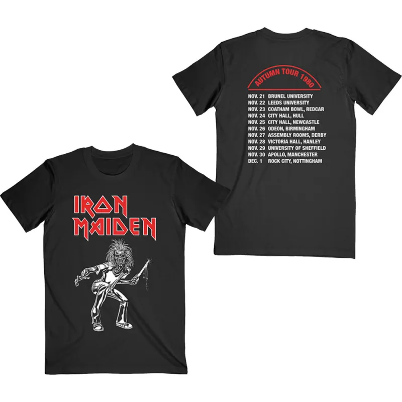 Autumn Tour 1980 (Back Print) Slim Fit T-shirt sold by Rockabilia