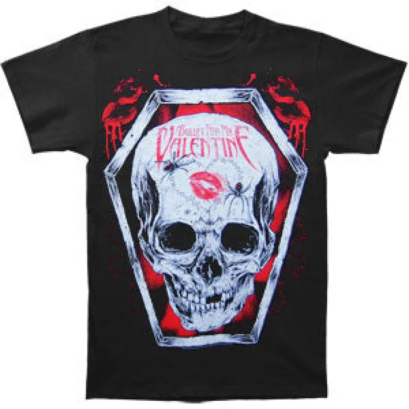 Skull Kiss T-shirt sold by Rockabilia