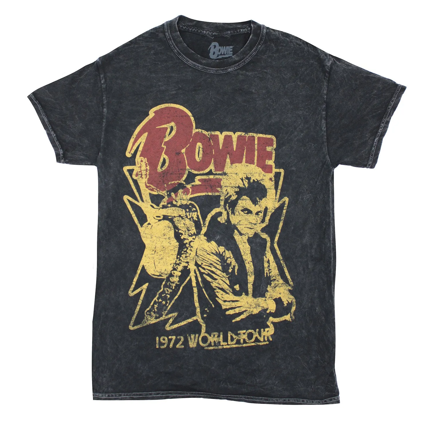1972 World Tour Stonewashed Slim Fit T-shirt sold by Rockabilia