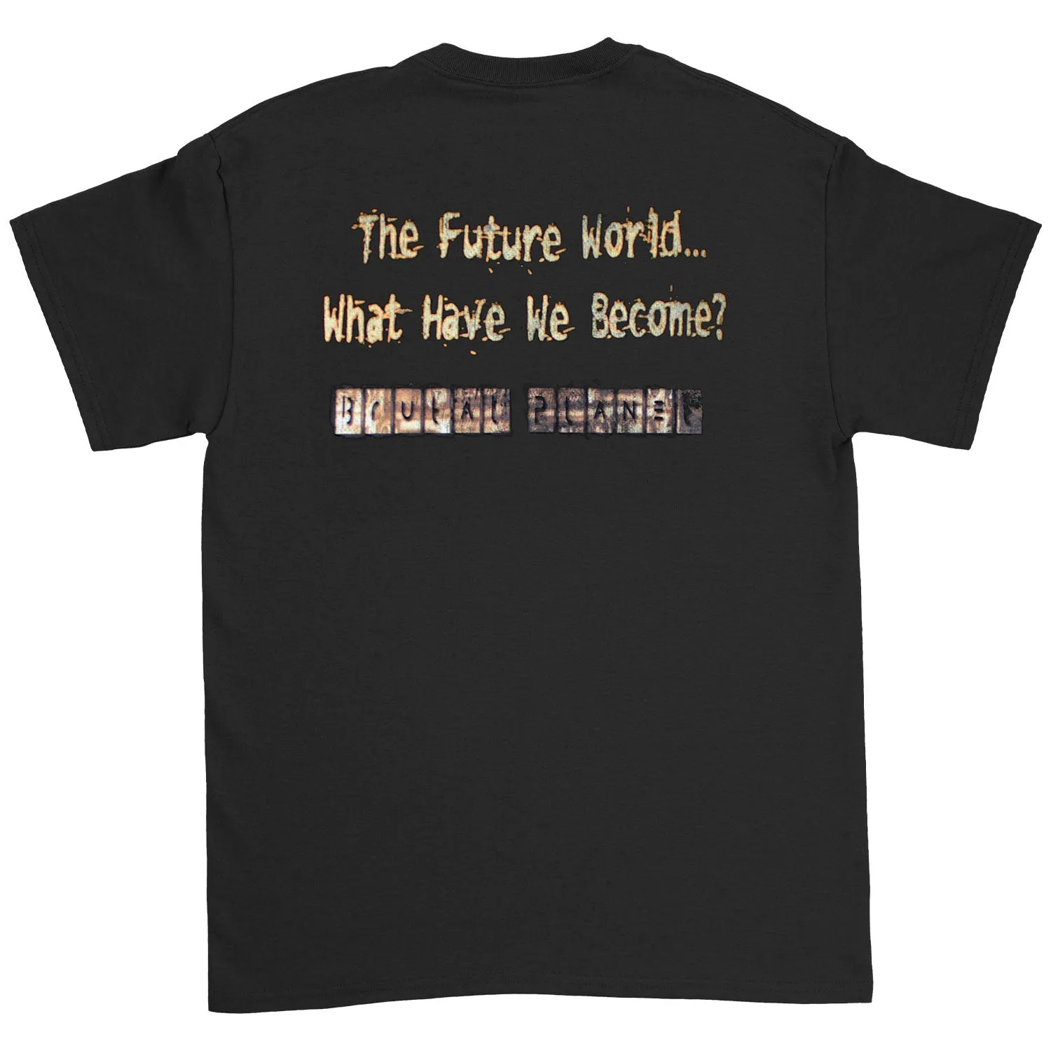 Brutal Planet Slim Fit T-shirt sold by Rockabilia product image thumbnail 2