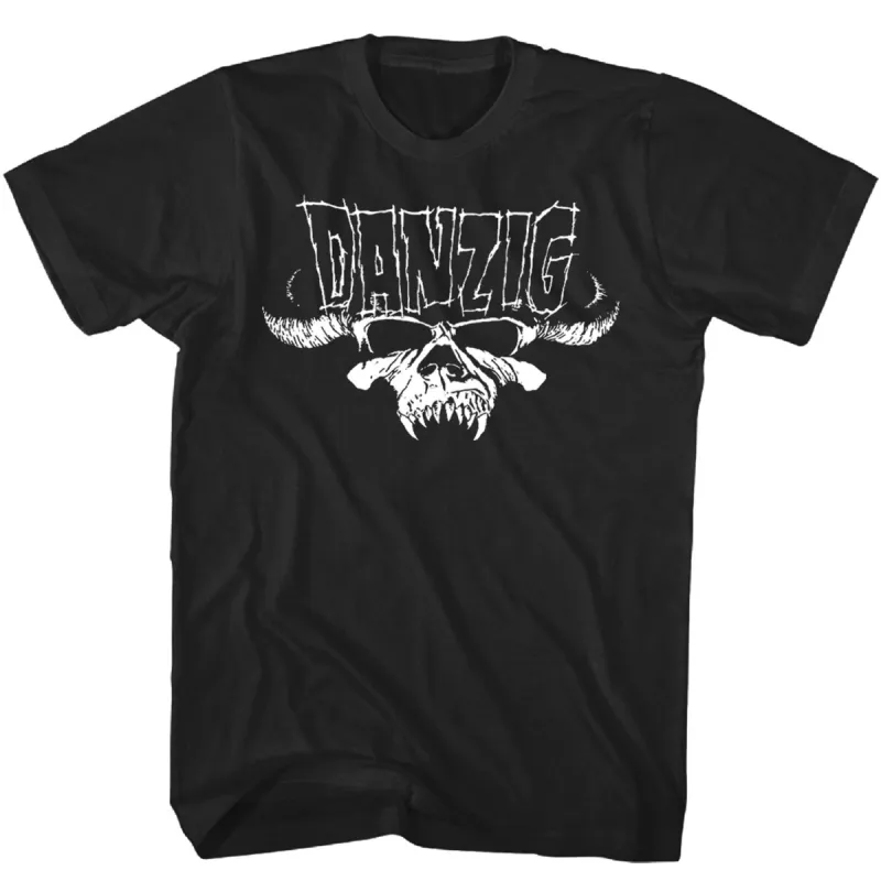Skull Logo T-shirt sold by Rockabilia