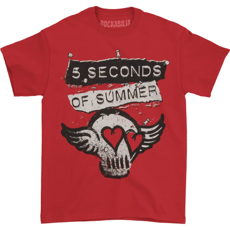 Skull Wings T-shirt sold by Rockabilia