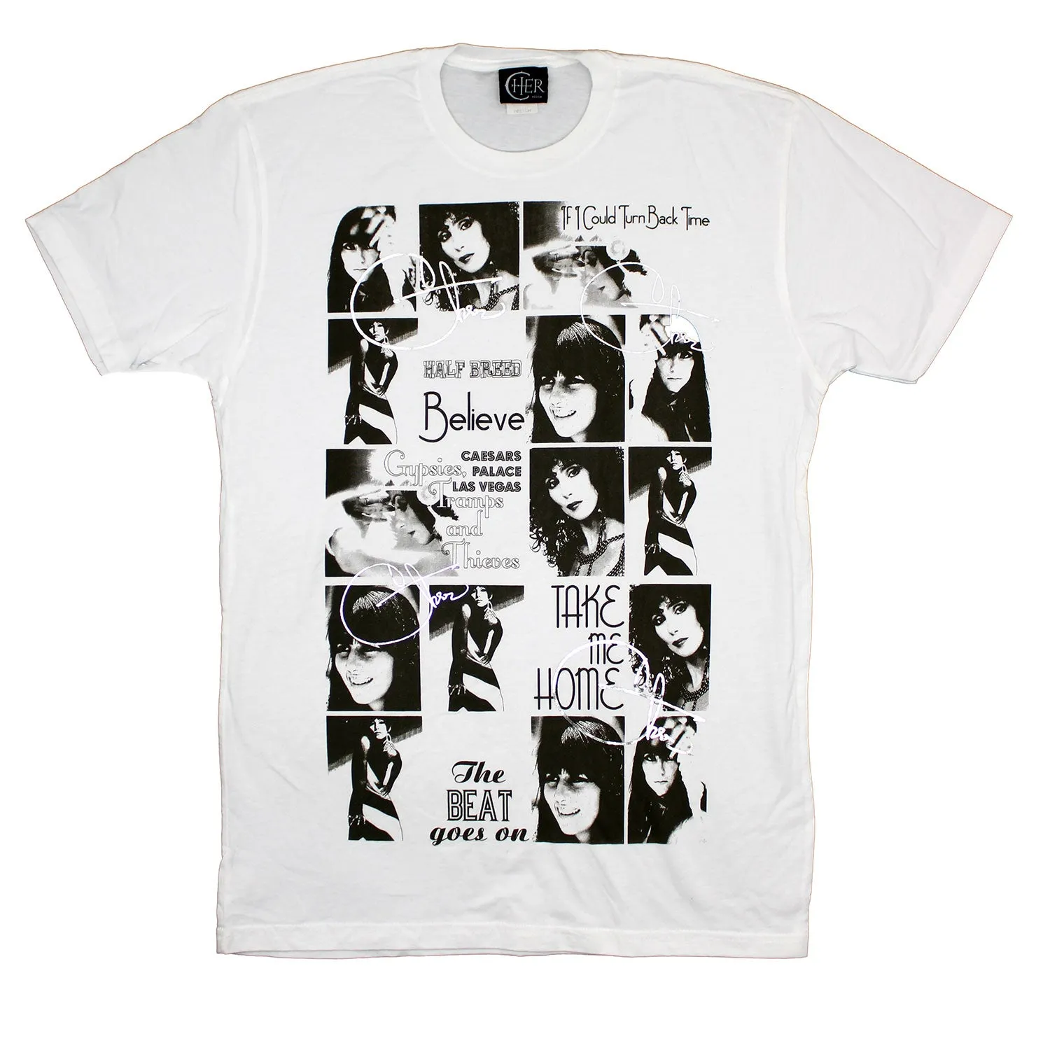 Hits Collage Tee T-shirt sold by Rockabilia
