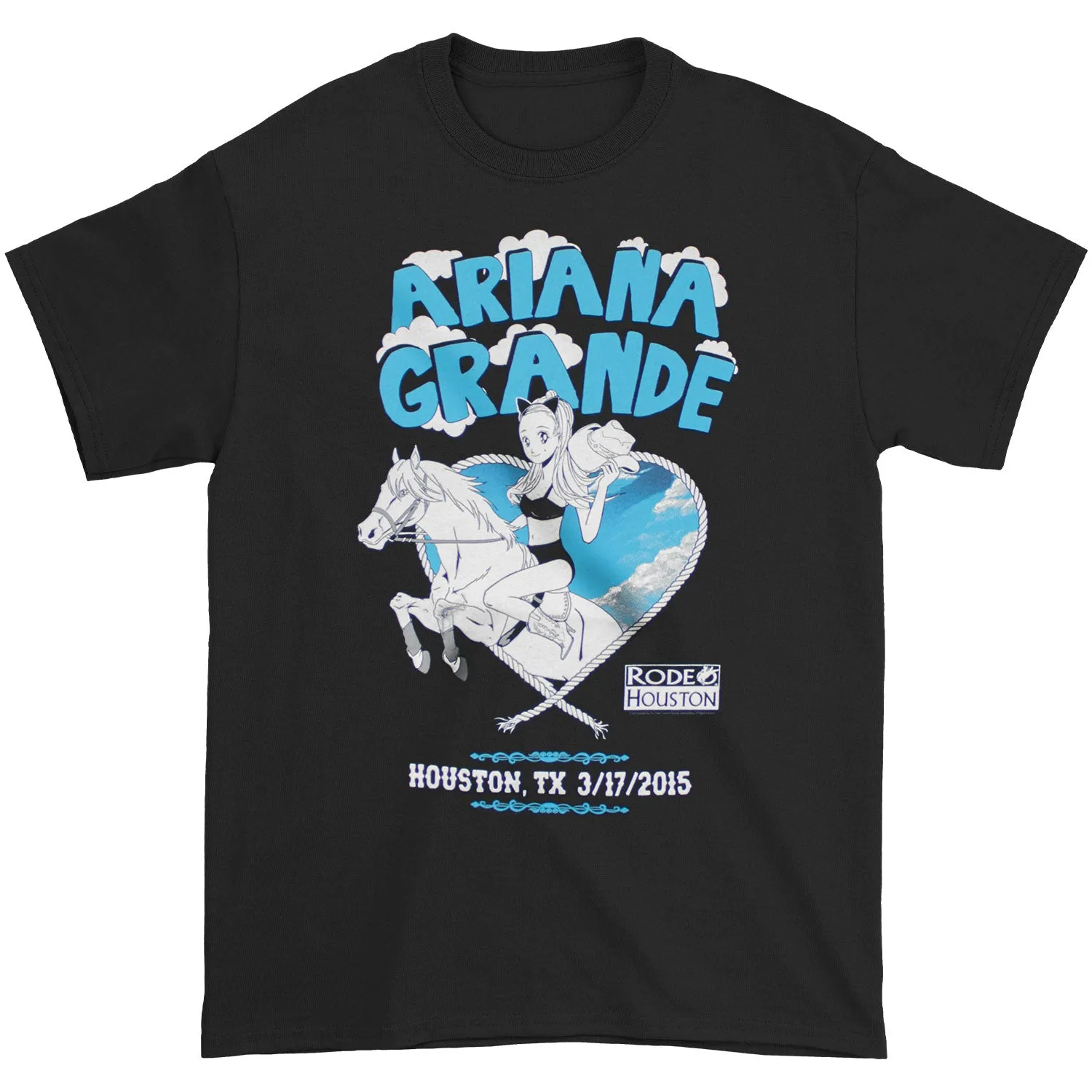 Anime Rodeo Houston, TX 37/17/2015 Slim Fit T-shirt sold by Rockabilia