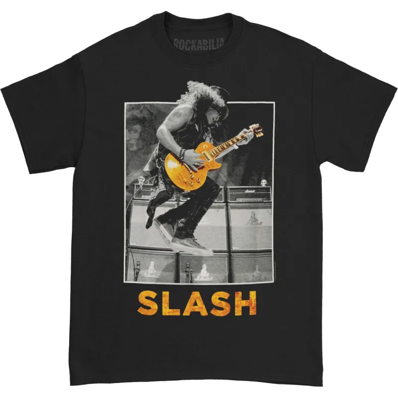Guitar Jump T-shirt sold by Rockabilia