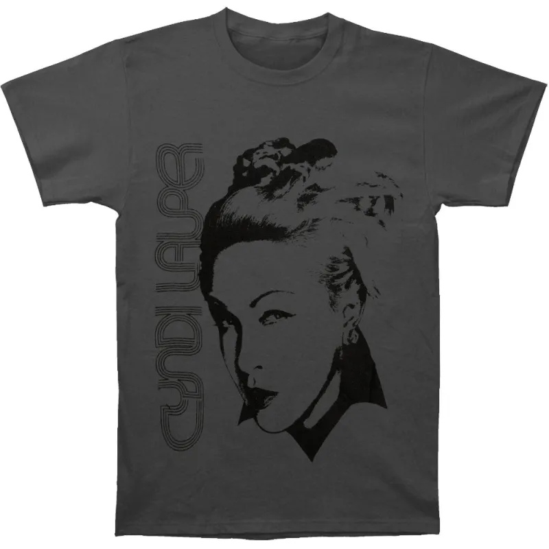 Silhouette Face Slim Fit T-shirt sold by Rockabilia