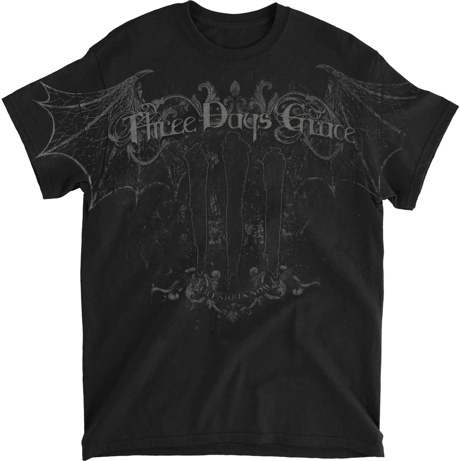 Life Starts Now T-shirt sold by Rockabilia