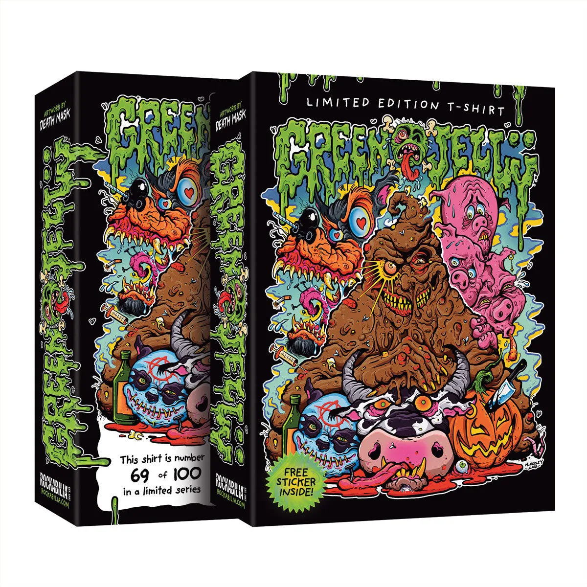 Cereal Killer by Matt Kerley (Rockabilia Exclusive) T-shirt sold by Rockabilia product image thumbnail 3